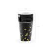 Picture of TRICK OR TREAT PAPER CUPS 220ML - 6 PACK
